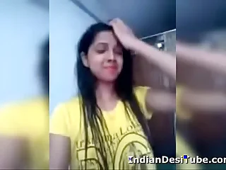 Desi Indian Cute Girl Undressing Pinpointing Pussy IndianDesiTube.com
