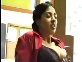 indian secretary making love with boss near office