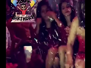 Full-grown Girls Celebrating Birthday