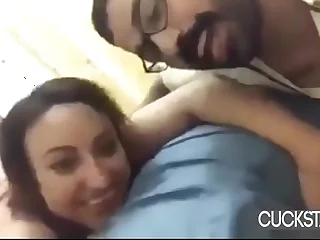 arab wed gets fucked infront of husband