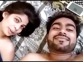 Indian lovers making out